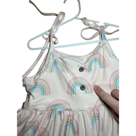 Jane + Jo Lucky Rainbows Twirl Dress size 7 - Picture 7 of 8